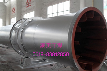 西安客戶訂購的HZG回轉(zhuǎn)滾筒干燥機(jī)制作完成，即將發(fā)貨。